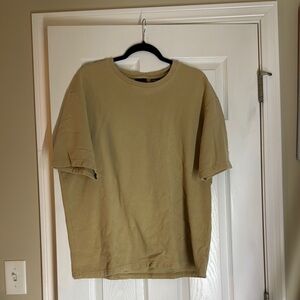 George Beige Short Sleeve Tee